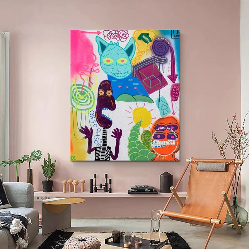 Handmade Large Famous Monet Water Lily Oil Painting, Reproduction Canvas Wall Picture Art, Gallery Showpieces, Hotel Decor